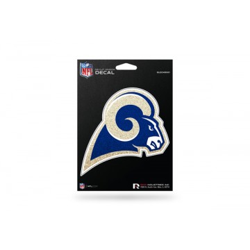 Los Angeles Rams Glitter Die Cut Vinyl Decal 